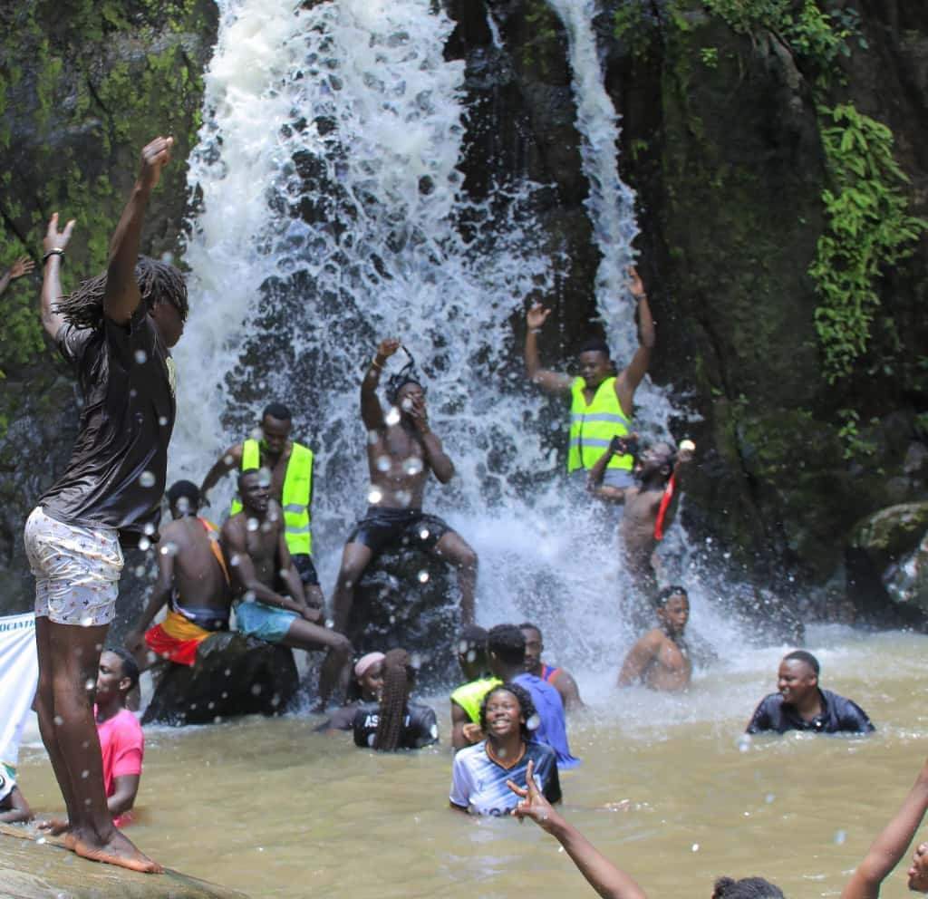 people in water