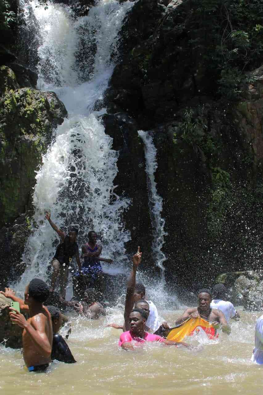 people playing in water